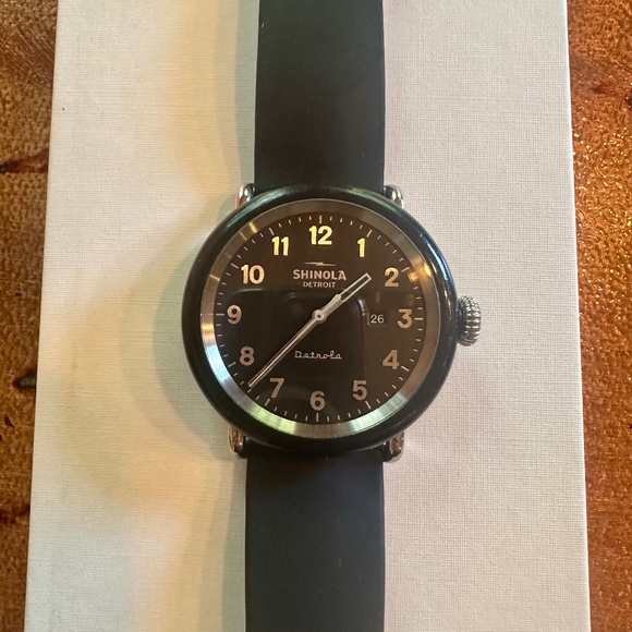 Men's Shinola Detrola 43mm Model D Watch - Picture 1 of 7